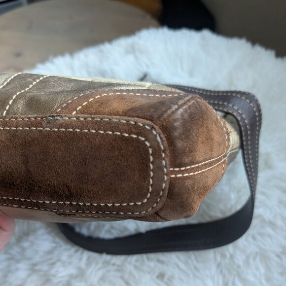 Coach Patchwork Leather Shoulder Bag*see Callouts - Picture 7 of 14